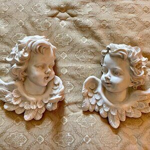 Set of 2pcs, Cherubs Angels